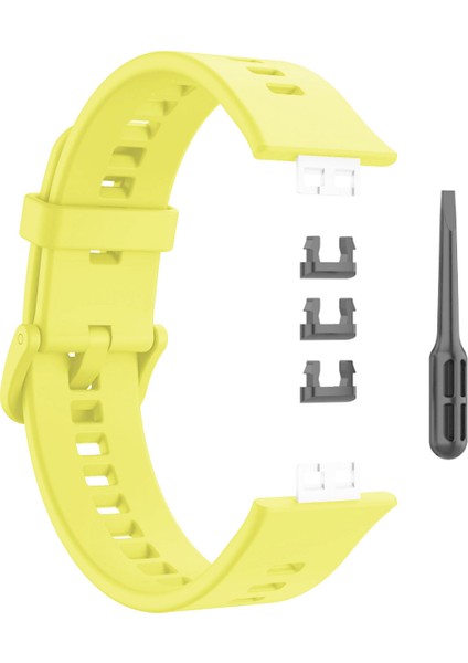 Huawei Watch Fit Uyumlu A+ Yüksek Kalite Yumuşak Pürüzsüz Silikon Kordon Kayış indirimleri