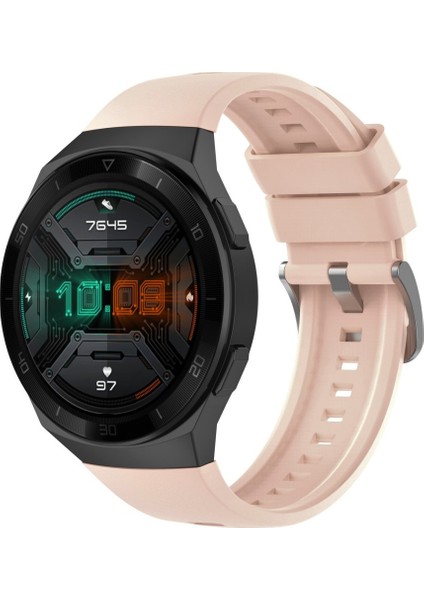 Huawei Watch GT2E Uyumlu Yüksek Kalite Silikon Kordon Kayış
