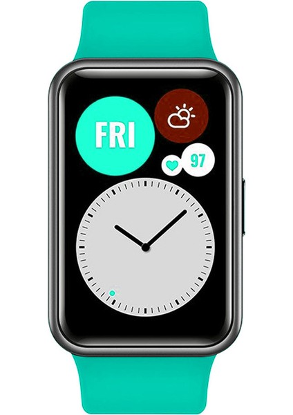 Huawei Watch Fit Uyumlu A+ Yüksek Kalite Yumuşak Pürüzsüz Silikon Kordon Kayış modelleri