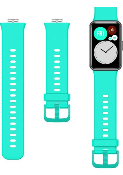 Huawei Watch Fit Uyumlu A+ Yüksek Kalite Yumuşak Pürüzsüz Silikon Kordon Kayış fırsatları