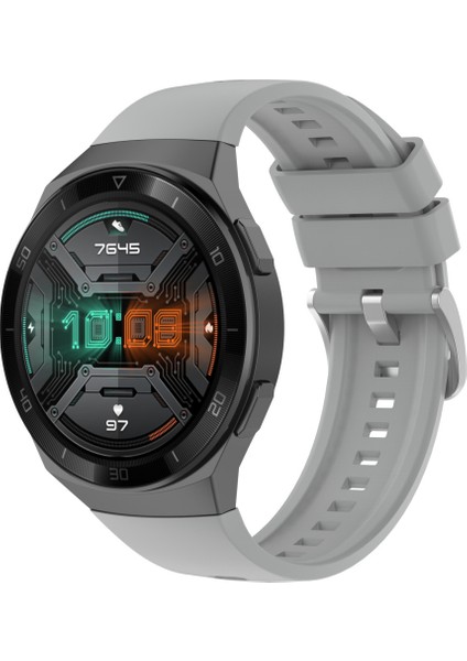 Huawei Watch GT2E Uyumlu Yüksek Kalite Silikon Kordon Kayış