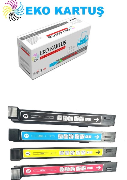 Hp Q3934A (CB380A-CB381A-CB382A-CB383A) (823A) Set Muadil Toner
