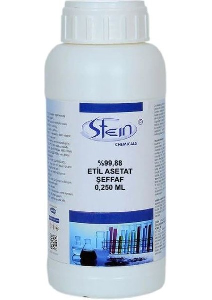 Stein %99,88 Saf C4H8O2 Etil Asetat 0,250 Ml.