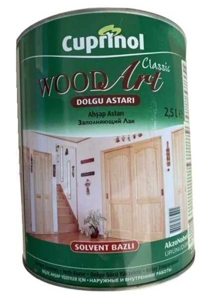 Cuprinol Woodart Dolgu Astarı 2,5 Lt