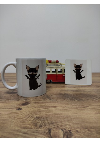 Kedi Serisi - Ninja Kedi Kupa Seti fiyatları