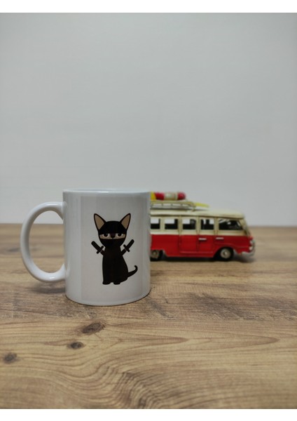 Kedi Serisi - Ninja Kedi Kupa Seti modelleri