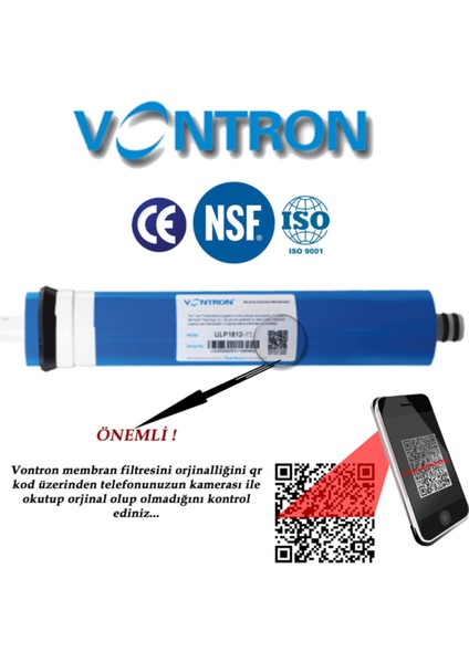 Tüm Cihazlara Uyumlu Vontron Membran