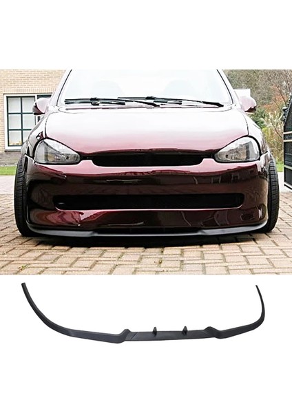 Opel Corsa B Ön Lip Mat Siyah Ön Tampon Lip