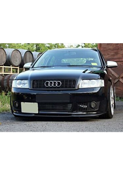 Audi A4 S4 B6 Ön Lip Mat Siyah  Ön Tampon Lip