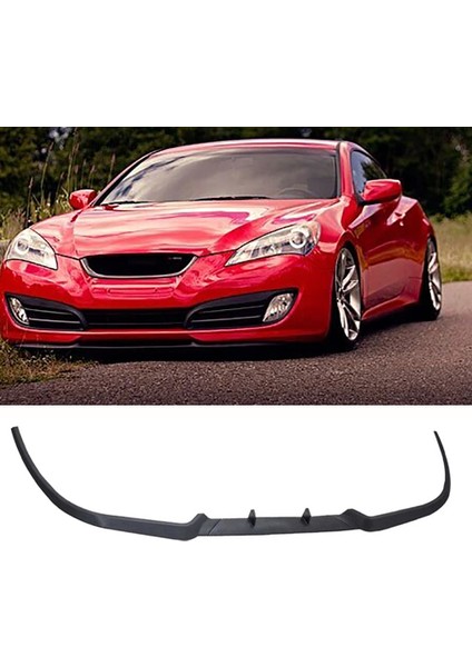 Hyundai Genesis Ön Lip Mat Siyah Ön Tampon Lip