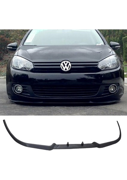 Vw Golf Mk6 Ön Lip Mat Siyah Ön Tampon Lip