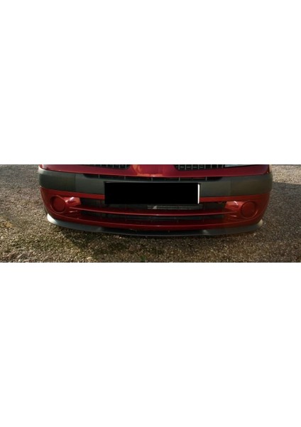 Renault Clio Mk2 1998 - 2004 Ön Lip Mat Siyah Ön Tampon Lip