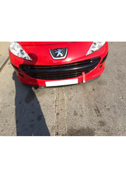 Peugeot 207 Ön Lip Mat Siyah Ön Tampon Lip modelleri