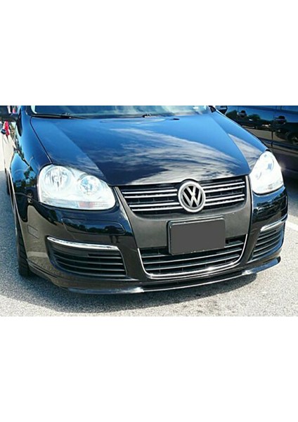 Vw Jetta Mk5 2005 - 2010 Ön Lip Mat Siyah Ön Tampon Lip