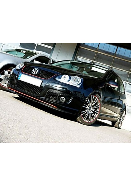 Vw Jetta Mk5 2005 - 2010 Ön Lip Mat Siyah Ön Tampon Lip