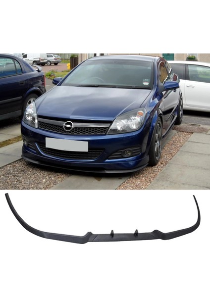 Opel Astra H 2004 - 2013 Ön Lip Mat Siyah Ön Tampon Lip
