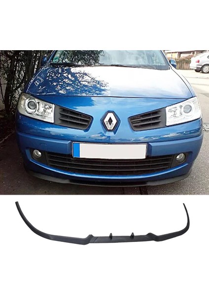 Renault Megane 2 Ön Lip Mat Siyah Ön Tampon Lip