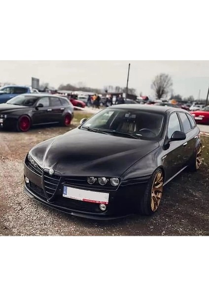 Alfa Romeo 159 Ön Lip Mat Siyah Ön Tampon Lip