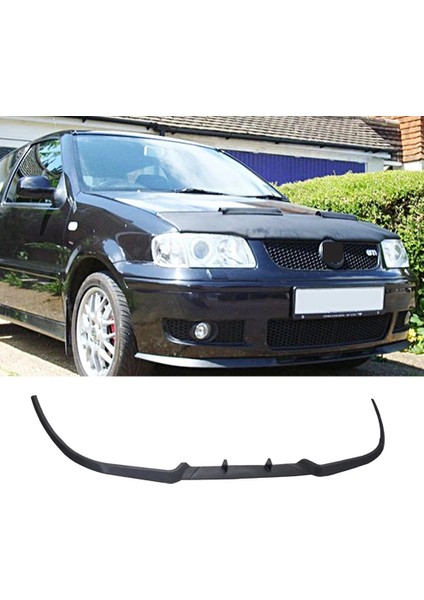 Vw Polo Mk3 1995 - 1999 Ön Lip Mat Siyah Ön Tampon Lip