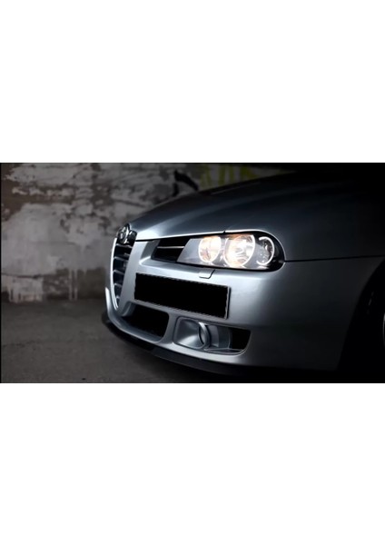 Alfa Romeo 166 Ön Lip Mat Siyah Ön Tampon Lip fırsatları