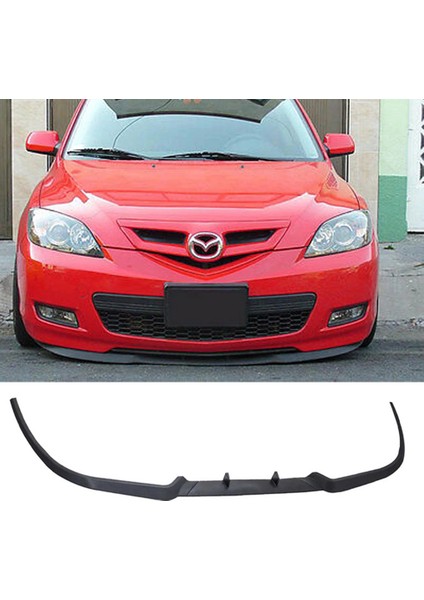Mazda Mazda3 Ön Lip Mat Siyah Ön Tampon Lip