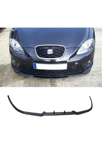 Seat Leon Mk2 2006 - 2012 Ön Lip Mat Siyah Ön Tampon Lip