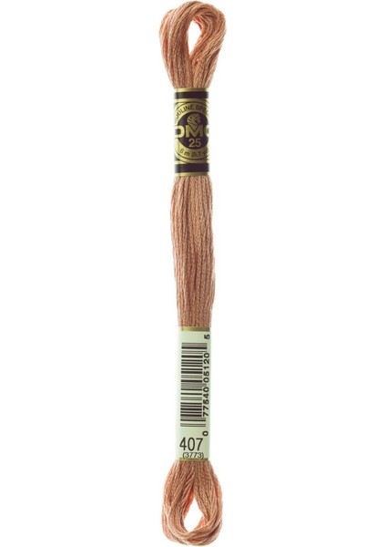 Dmc Muline Specisl 8 Metre Nakış Ipliği (2 Adet): Renk: 407