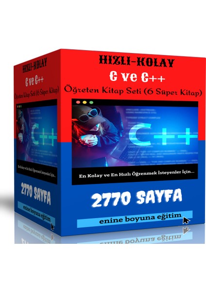 Hızlı- Kolaya C ve C-- Öğreten Kitap Seti