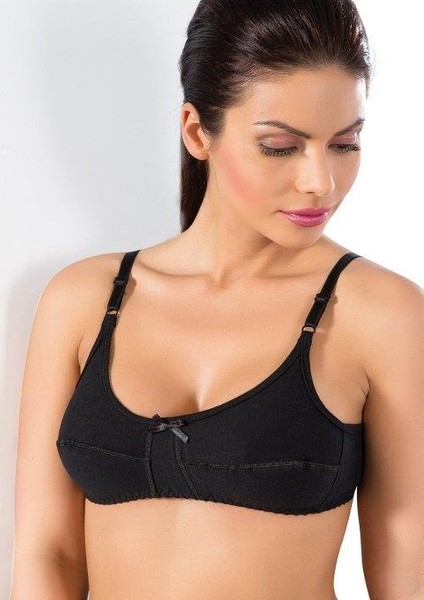 Lüx Drm 083 %100 Pamuk Battal Desteksiz Rahat Penye Sütyen