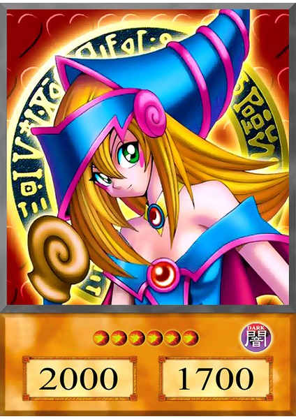 Yugioh Dark Magician Girl Anime Kart