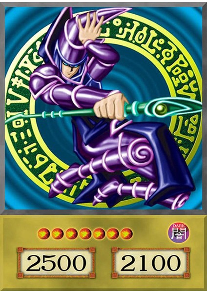 Yugioh Dark Magician Anime Kart