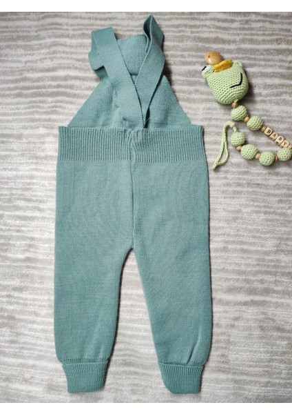 Oyuncak Ayı Detaylı Ayarlanabilir Askılı Triko Salopet fırsatları