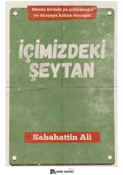 İçimizdeki Şeytan - Sabahattin Ali