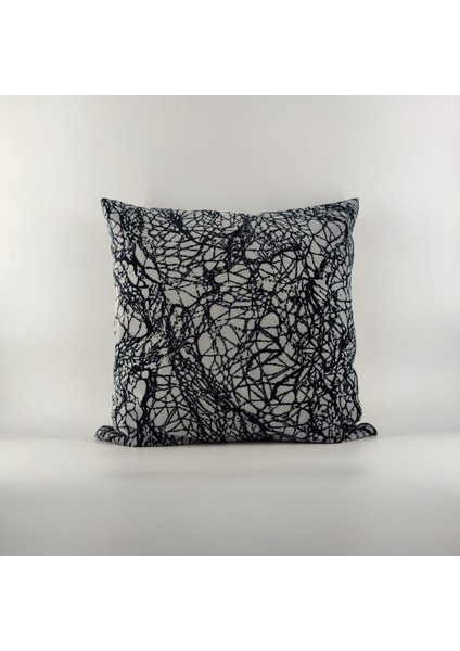 Deep Blue Kadife Kırlent Kılıfı