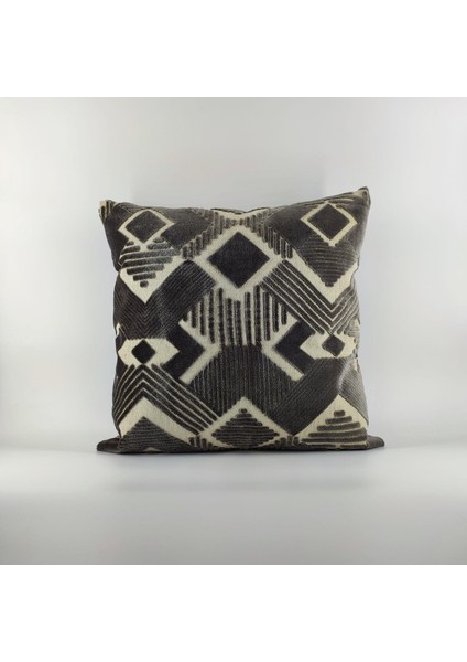 Etnik Kadife Kırlent Kılıfı