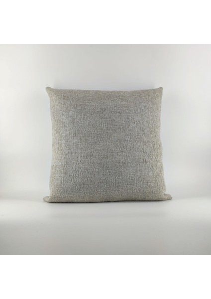 Krem Şönil Kırlent Kılıfı