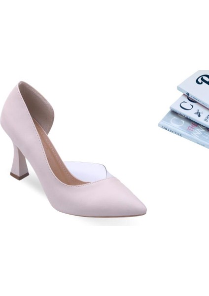 18-111 Kadın 8,5 cm Topuklu Stiletto Ayakkabı
