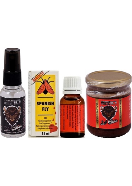 BIZ10 Sprey 25ML Spanish Fly Ispanyol Sınegı Kadın Damla 10ML BIZ10 Macun 240GR