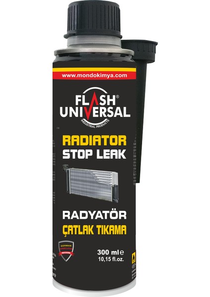 Radıator Stop Leak Radyatör Çatlak Tıkama Katkısı 300ML