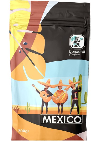 Bongardi Coffee 4X200 gr Peru Honduras Mexico El Salvador Filtre Kahve Seti