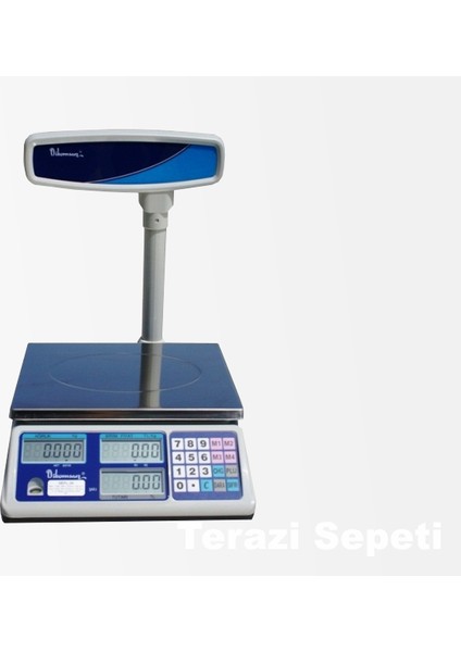 Sepl-30 kg x 5 / 10 gr Hesaplamalı Terazi