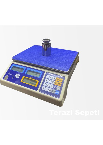 Np-30 kg x 5 / 10 gr Hesaplamalı Terazi