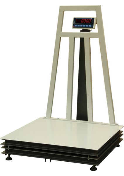 Aht 1500 kg x 500 gr 120 x 150 4 Yük Hücreli Baskül