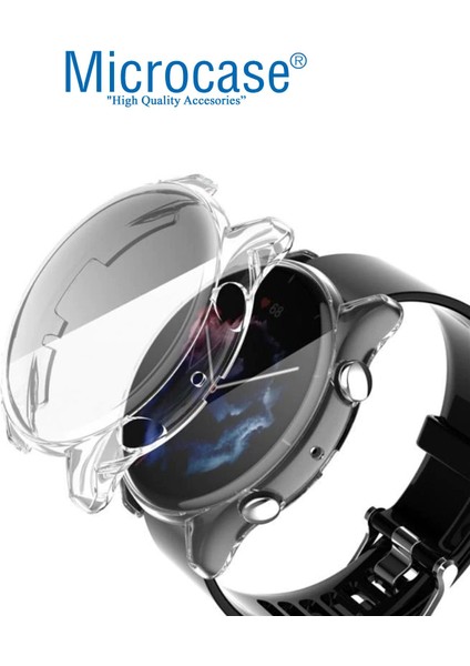 Amazfit Gtr 3 Önü Kapalı Tasarım Silikon Kılıf - Şeffaf fiyatları