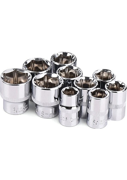 6 Köşe 1/2 Lokma 10-11-12-22-23-24-26-27-28-30MM