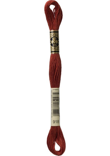 Dmc Muline Specisl 8 Metre Nakış Ipliği (2 Adet): Renk: 918