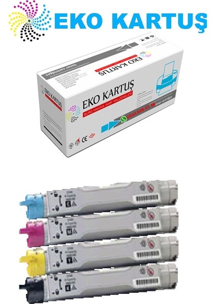 Xerox Phaser 6200 016200200 Kırmızı Muadil Toner