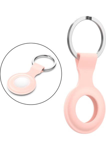 Yumuşak Silikon Koruyucu Kol Anti-Kayıp Apple Airtags Bulucu Izci Pembe Için (Yurt Dışından) modelleri