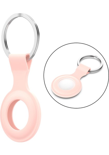 Yumuşak Silikon Koruyucu Kol Anti-Kayıp Apple Airtags Bulucu Izci Pembe Için (Yurt Dışından) indirimleri