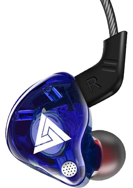 Qkz Ak6 Stereo 3.5mm Spor Çağrı Kulaklık Mic Mikrofon Ile Dizüstü Pc Mavi Için (Yurt Dışından) fiyatları